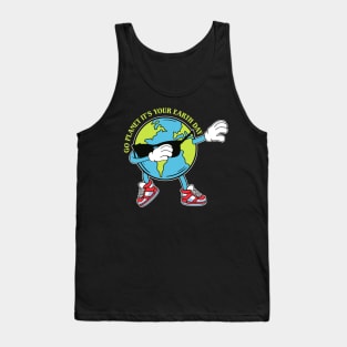 Go Planet Its Your Earth Day 2024 Planet Dabbing Tank Top